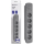 QOLTEC Listwa zasilająca - 5 gniazd, 1.8m, szara 50275 - 1122535 - zdjęcie 2